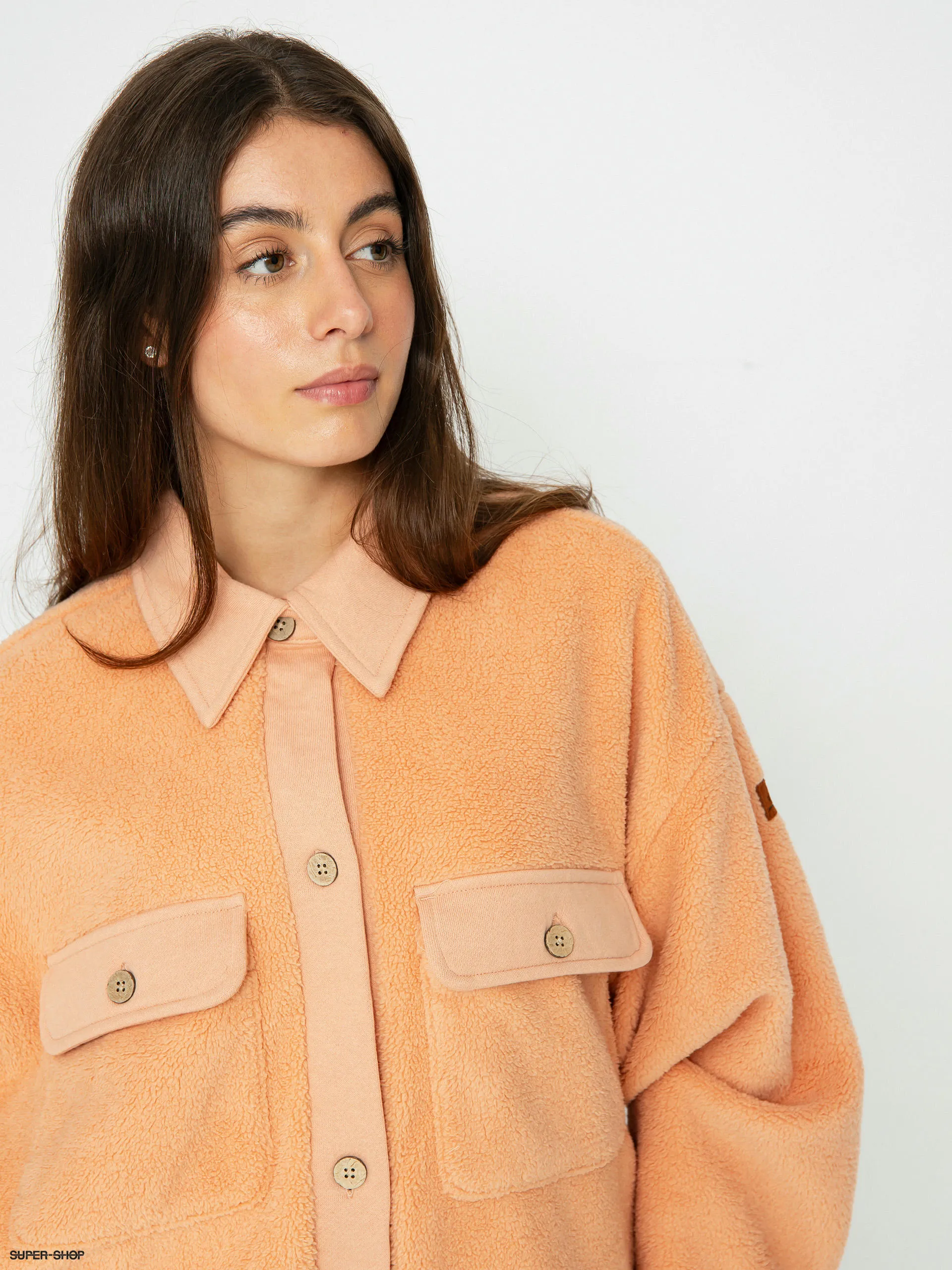 Roxy Switch Up Sherpa Jacket Wmn (dusty coral)