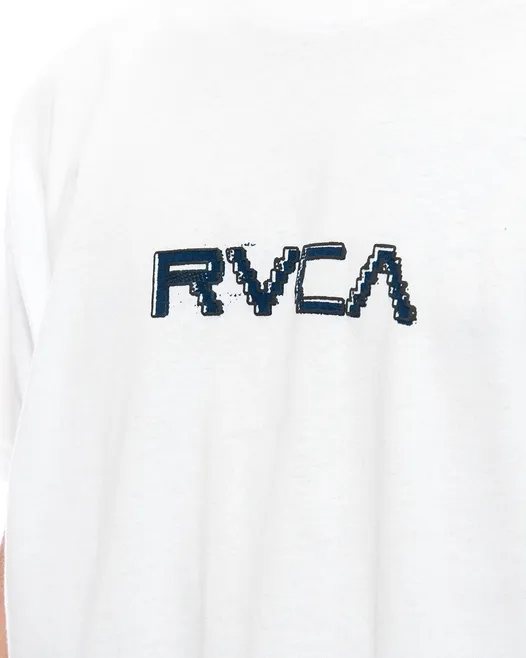 RVCA  |Plain Short Sleeves Logo T-Shirts