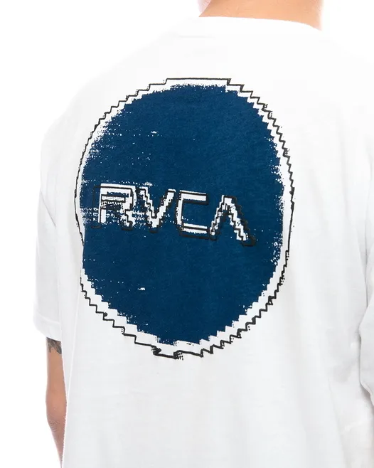 RVCA  |Plain Short Sleeves Logo T-Shirts