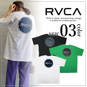 RVCA  |Plain Short Sleeves Logo T-Shirts