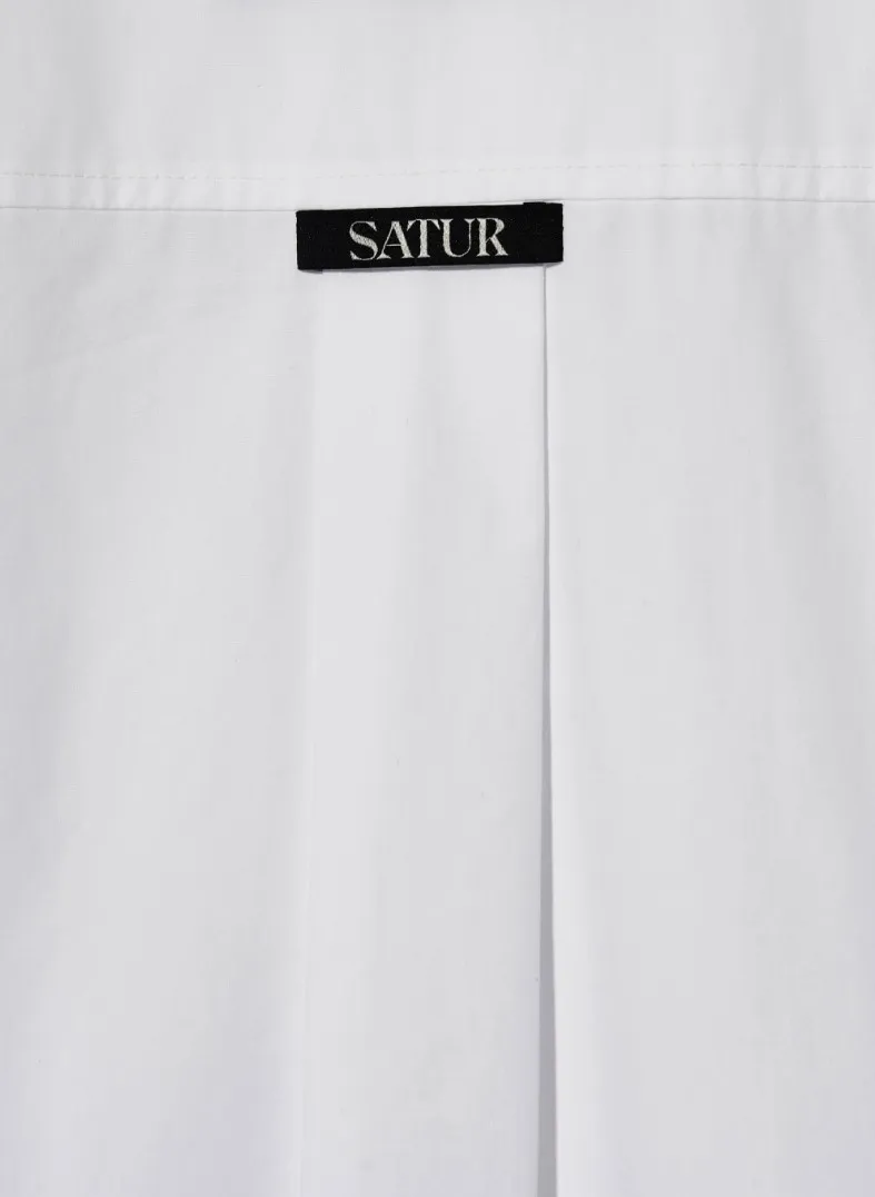 SATUR  |Street Style Logo Shirts