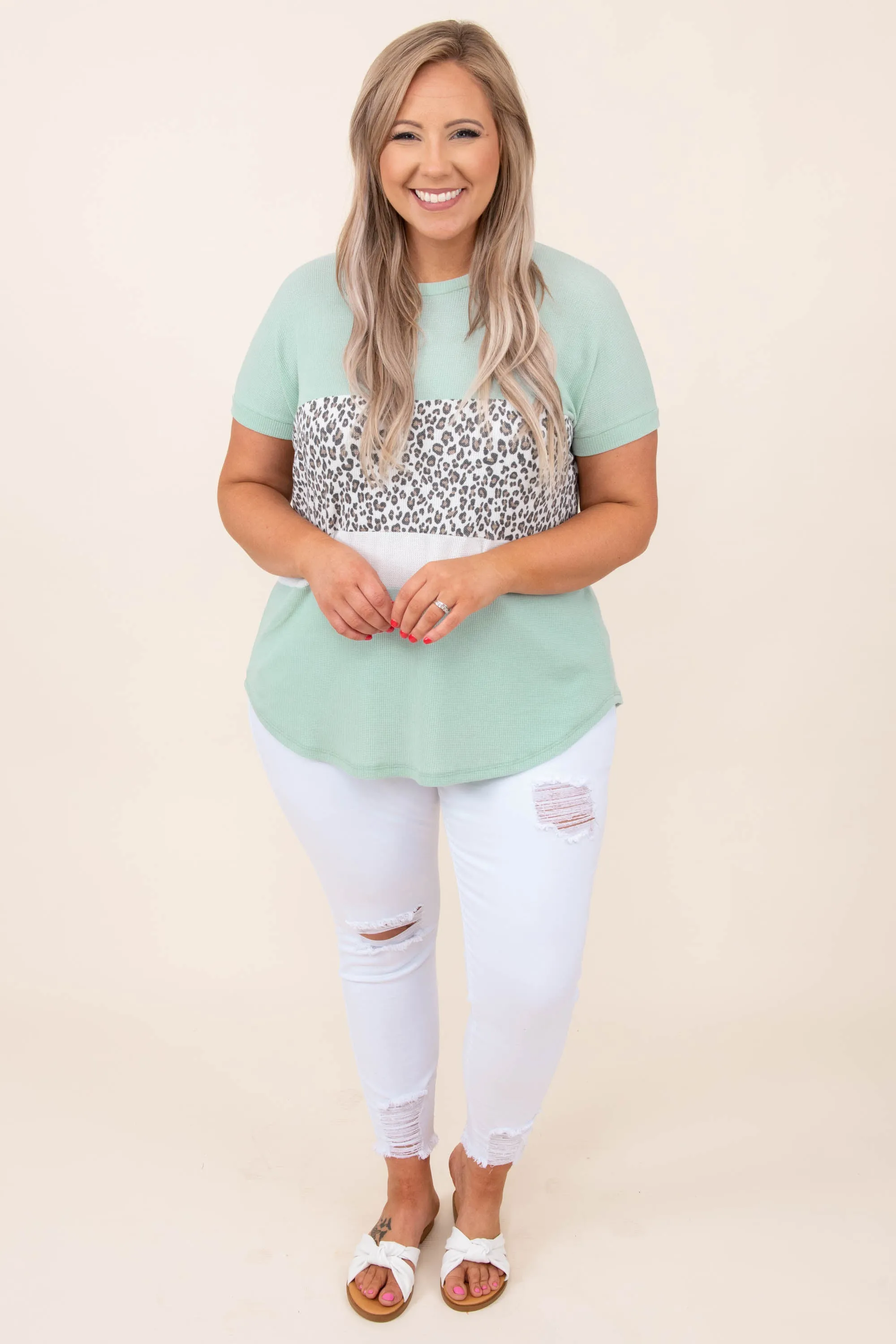 Secret Crushes Top, Mint