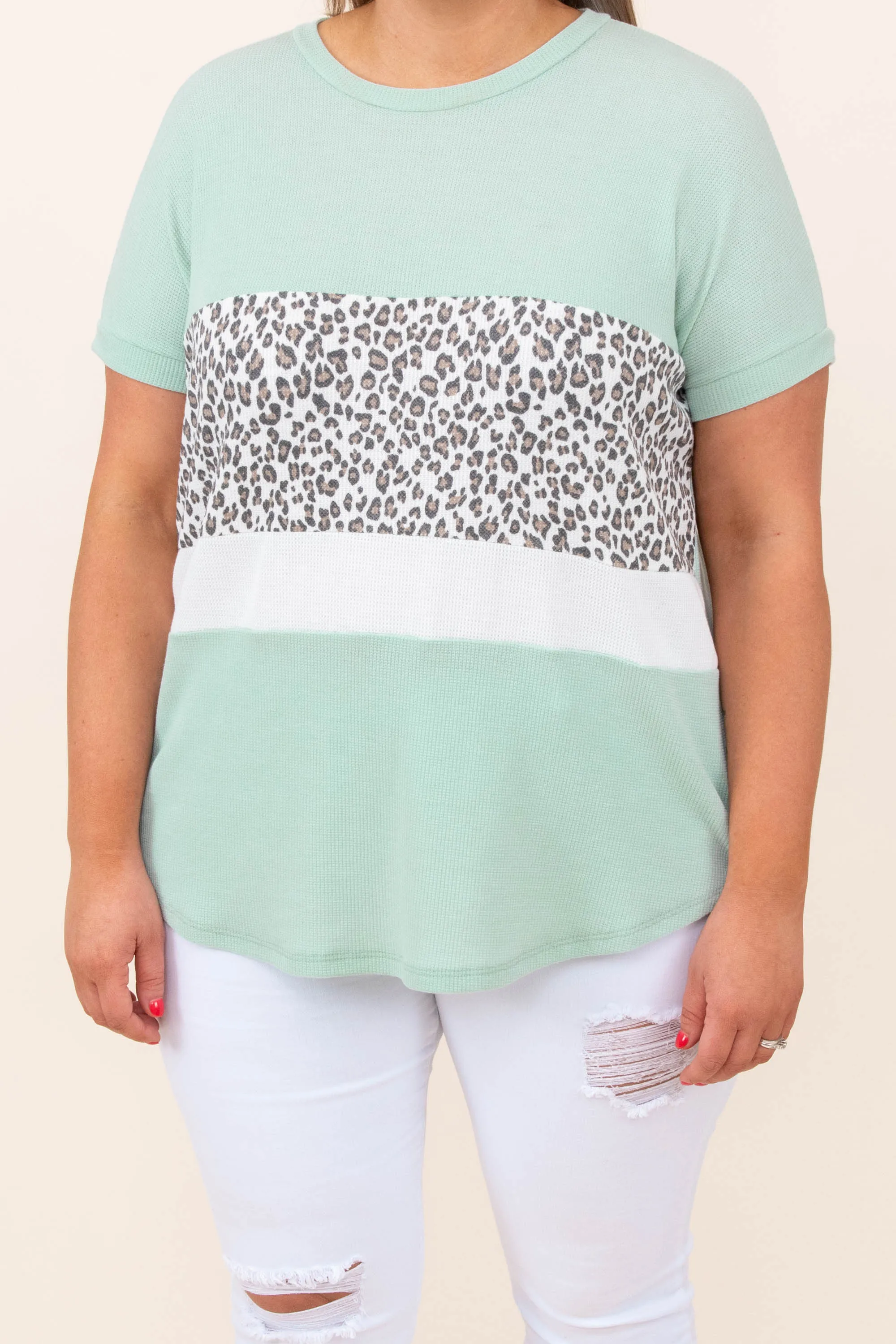 Secret Crushes Top, Mint