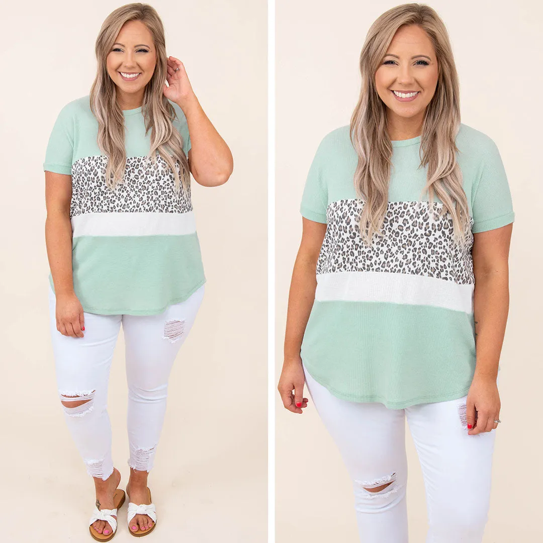 Secret Crushes Top, Mint