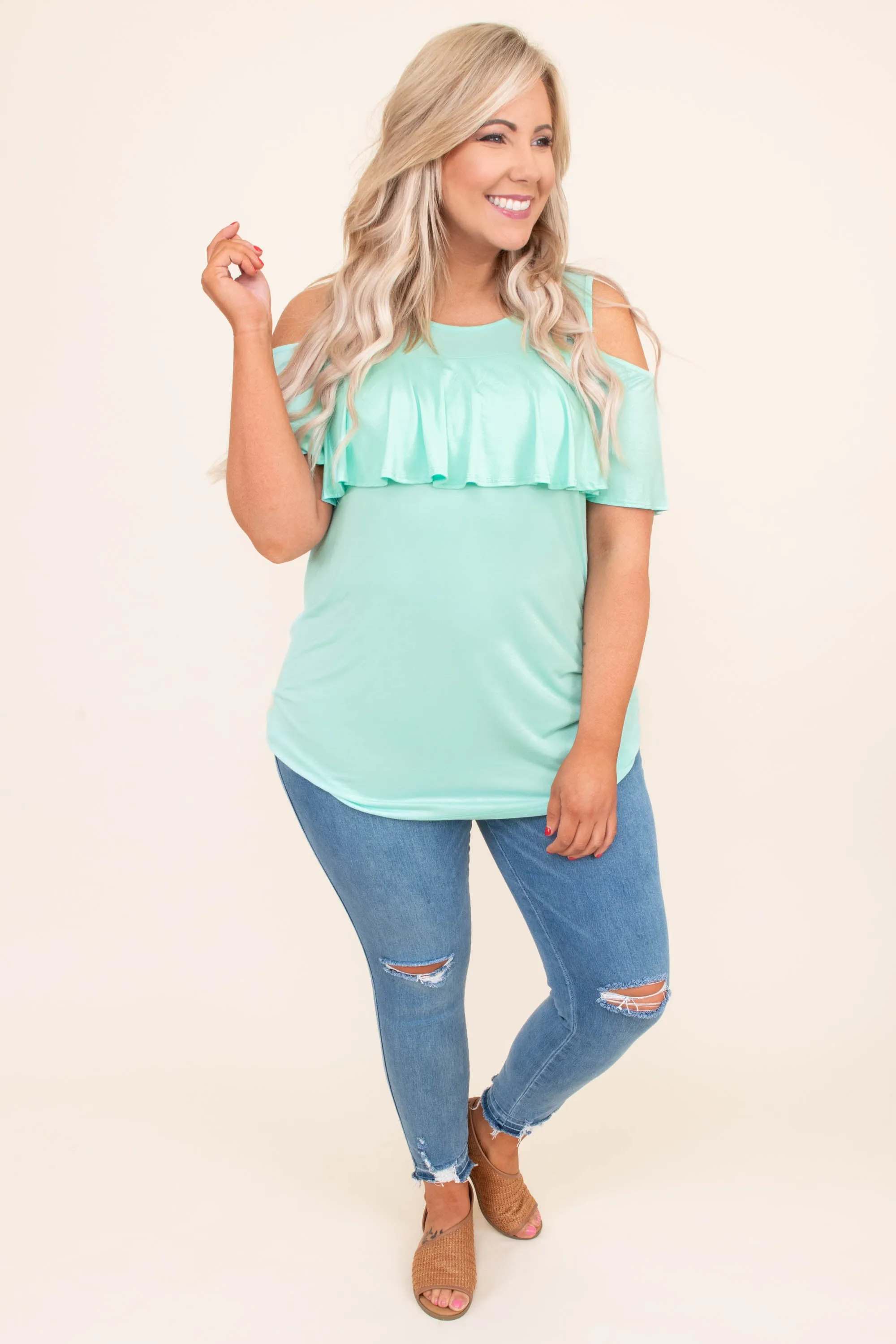 Storybook Ending Top, Mint