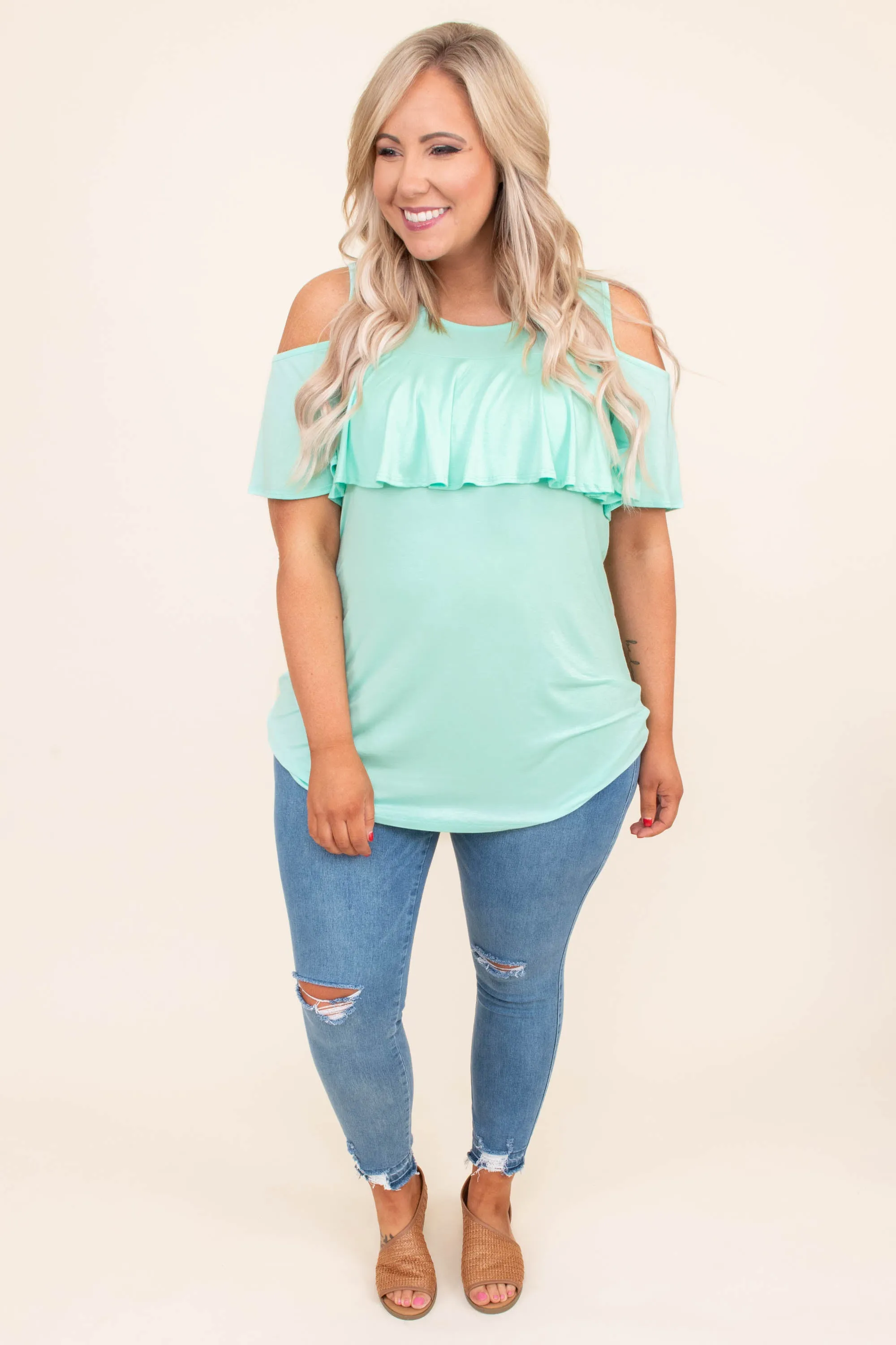 Storybook Ending Top, Mint