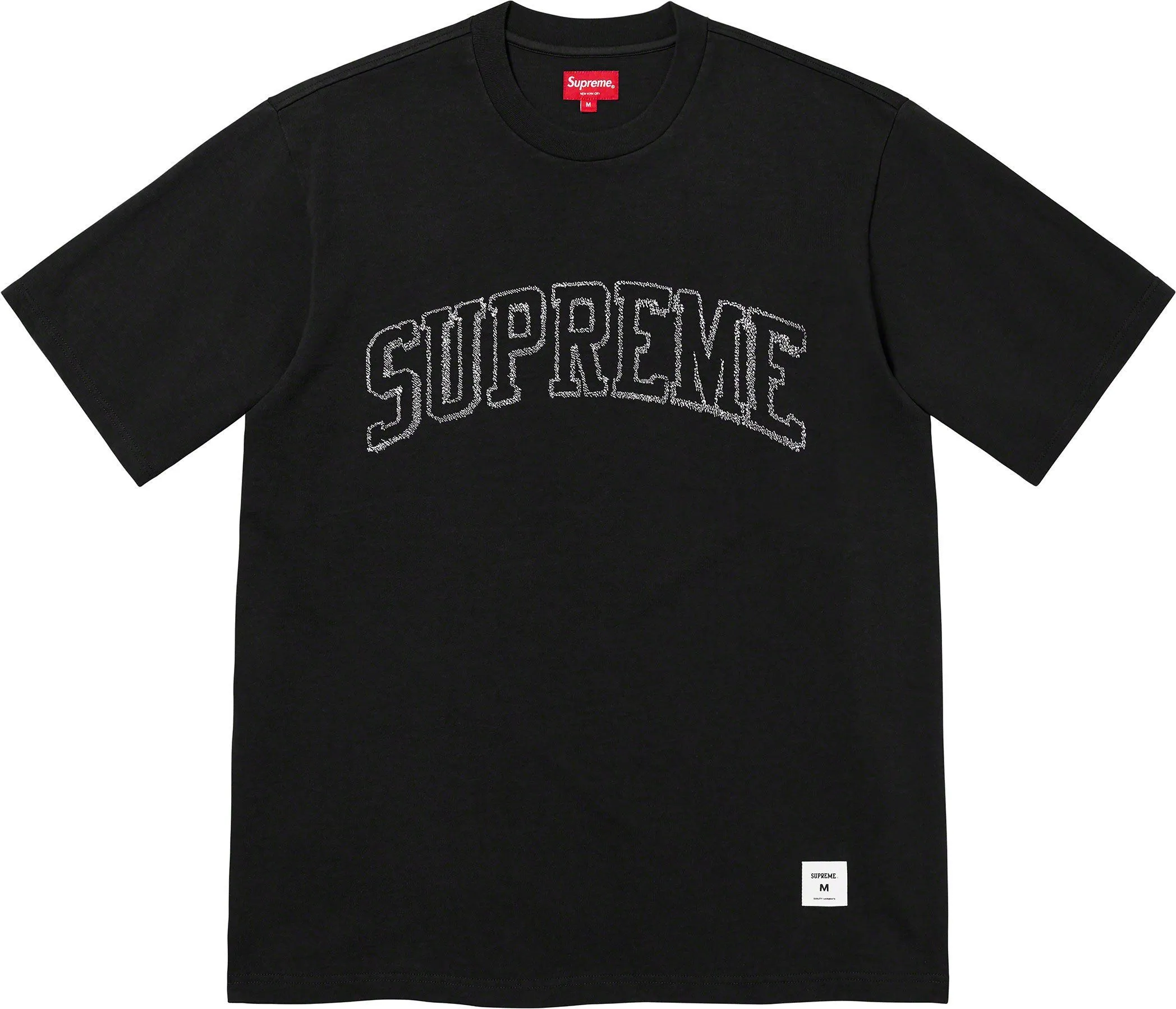 Supreme  |Unisex Street Style Cotton Short Sleeves Logo Skater Style