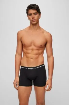 Three-pack of stretch-cotton boxer briefs 