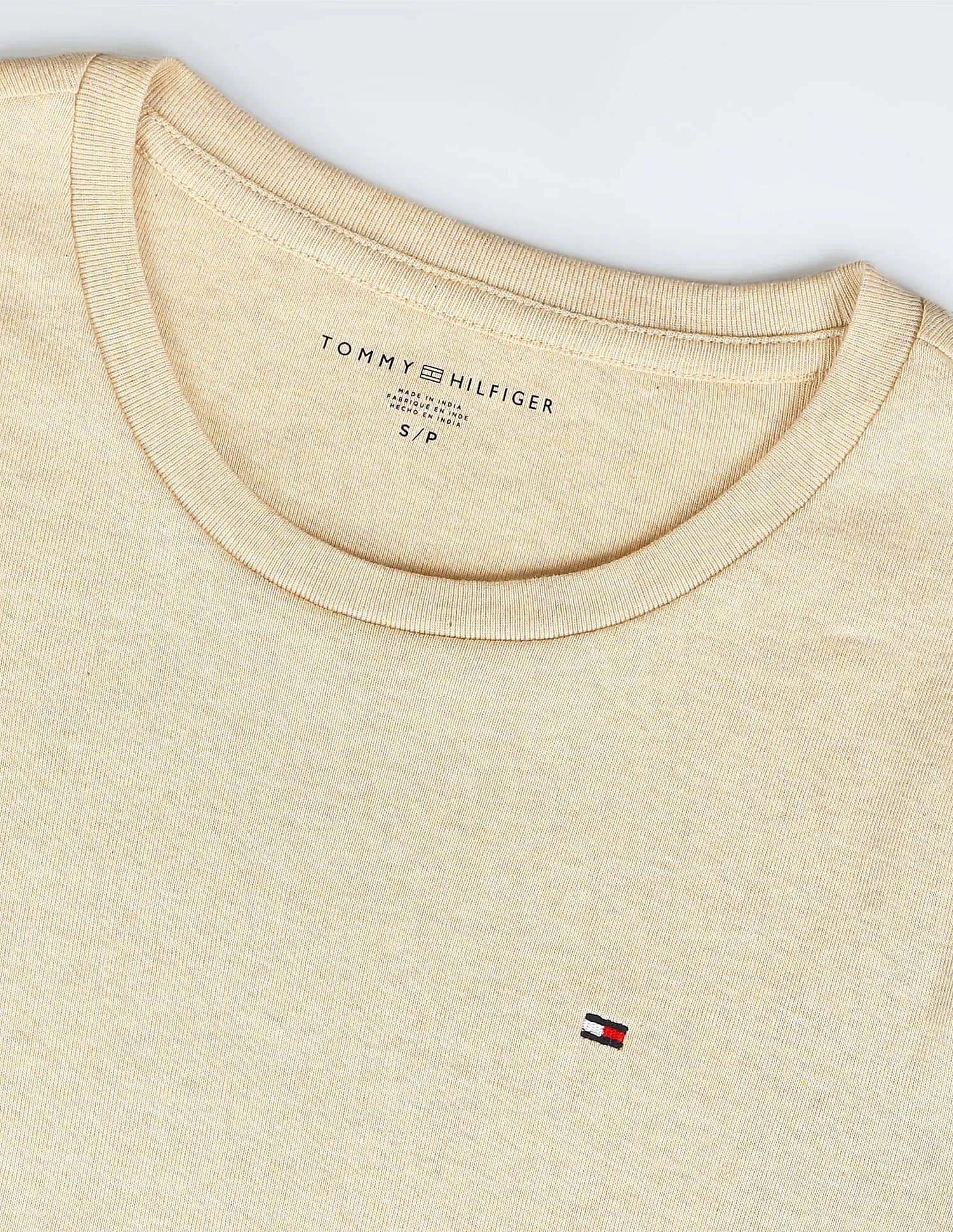 Tommy Hilfiger Crew Neck Pure Cotton T-Shirt