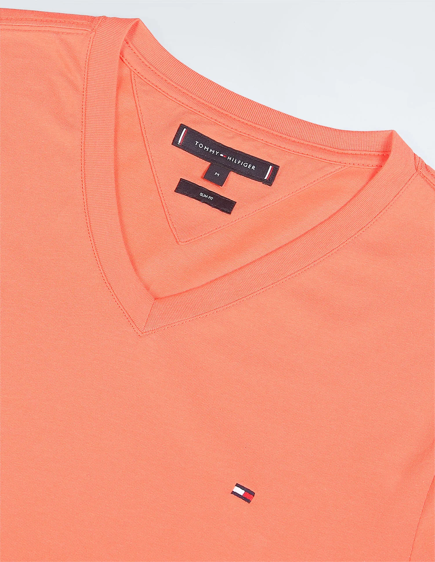 Tommy Hilfiger Pure Cotton Essential V-Neck T-Shirt