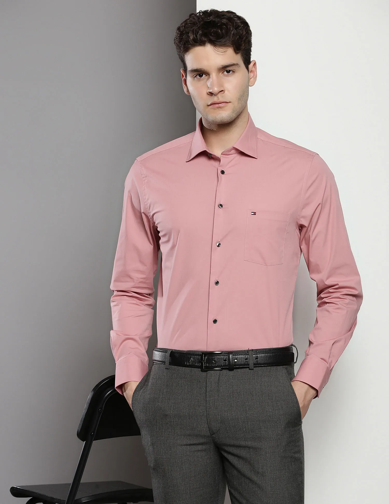 Tommy Hilfiger Pure Cotton Poplin Shirt