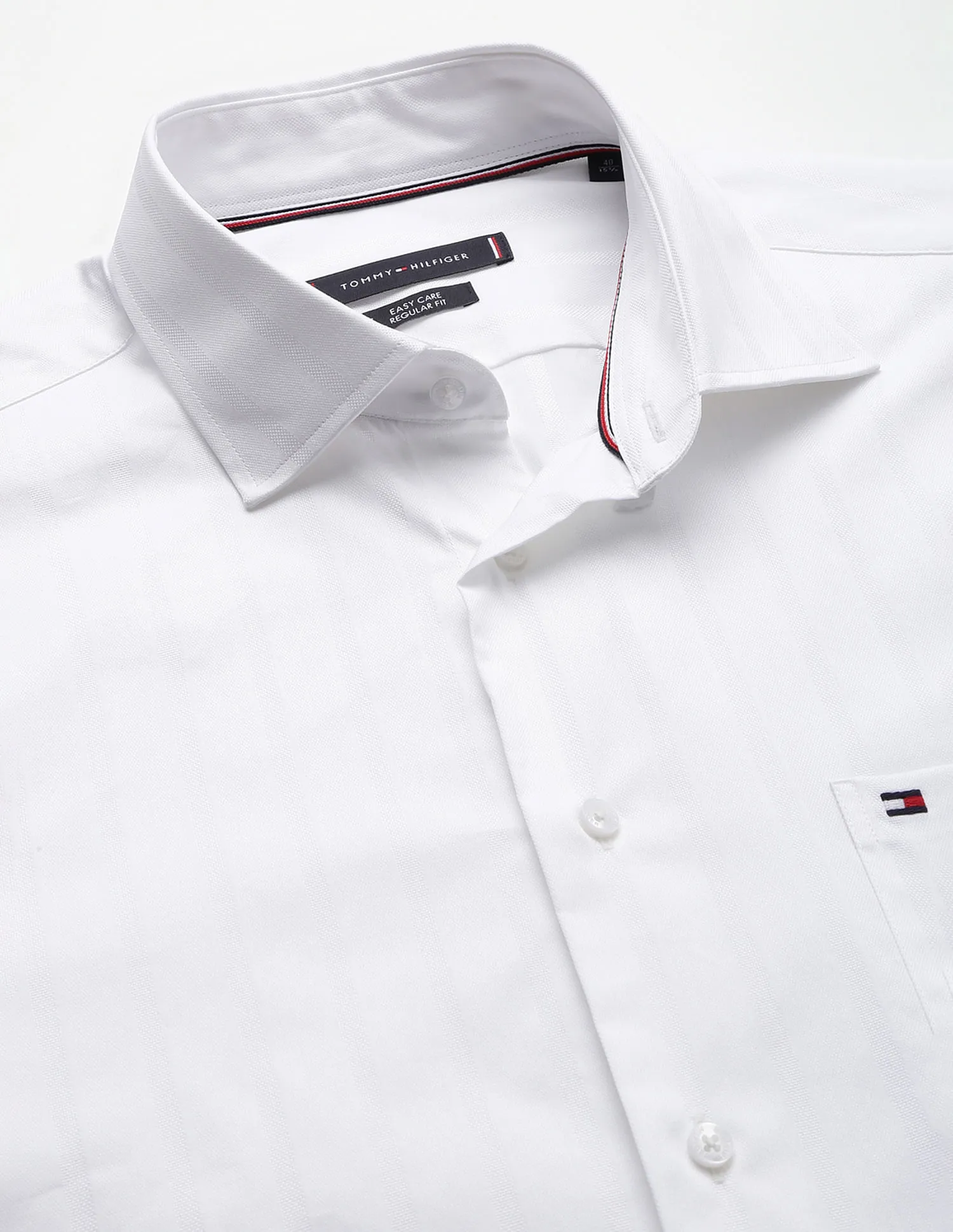 Tommy Hilfiger Vertical Stripe Pure Cotton Shirt