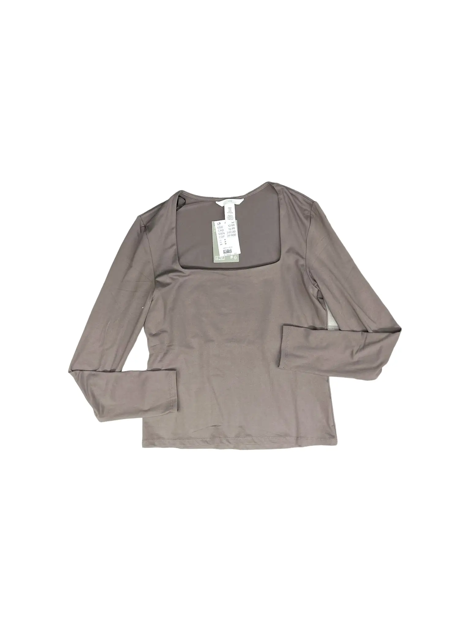 Top Long Sleeve By H&m  Size: M