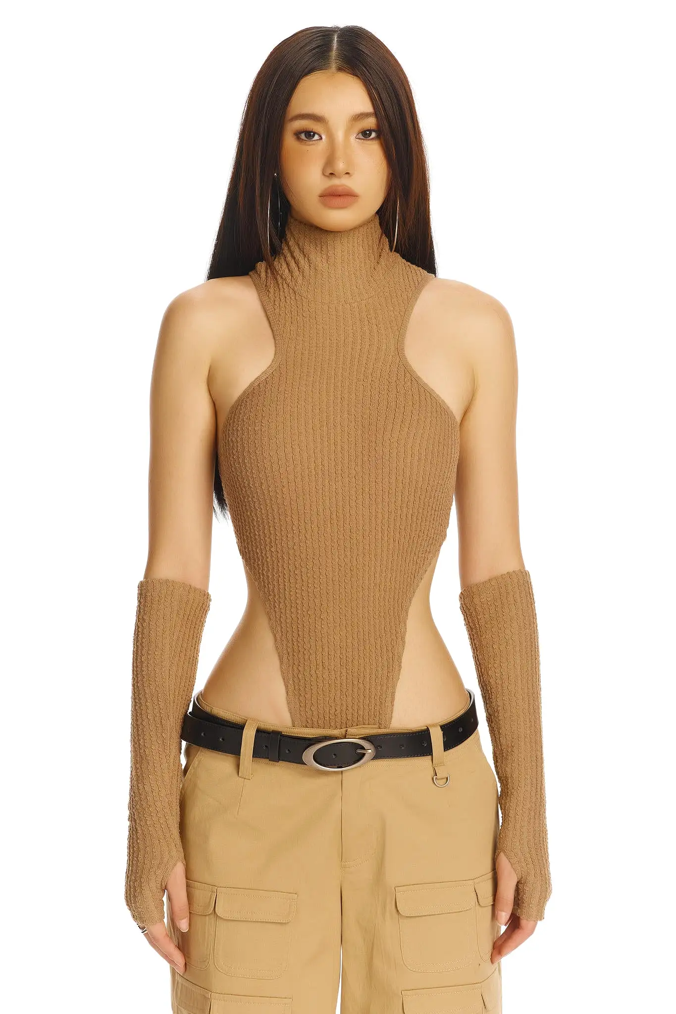 Topaz Bodysuit - Tan