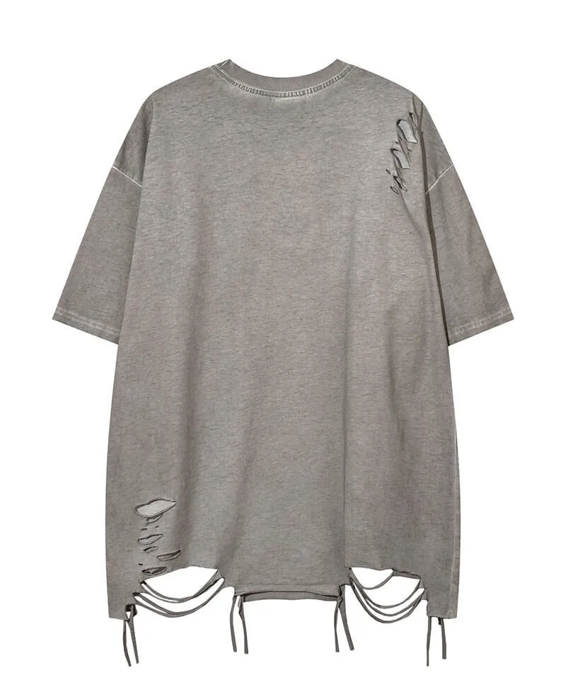 URKOOL  |Street Style Plain Cotton Short Sleeves Oversized