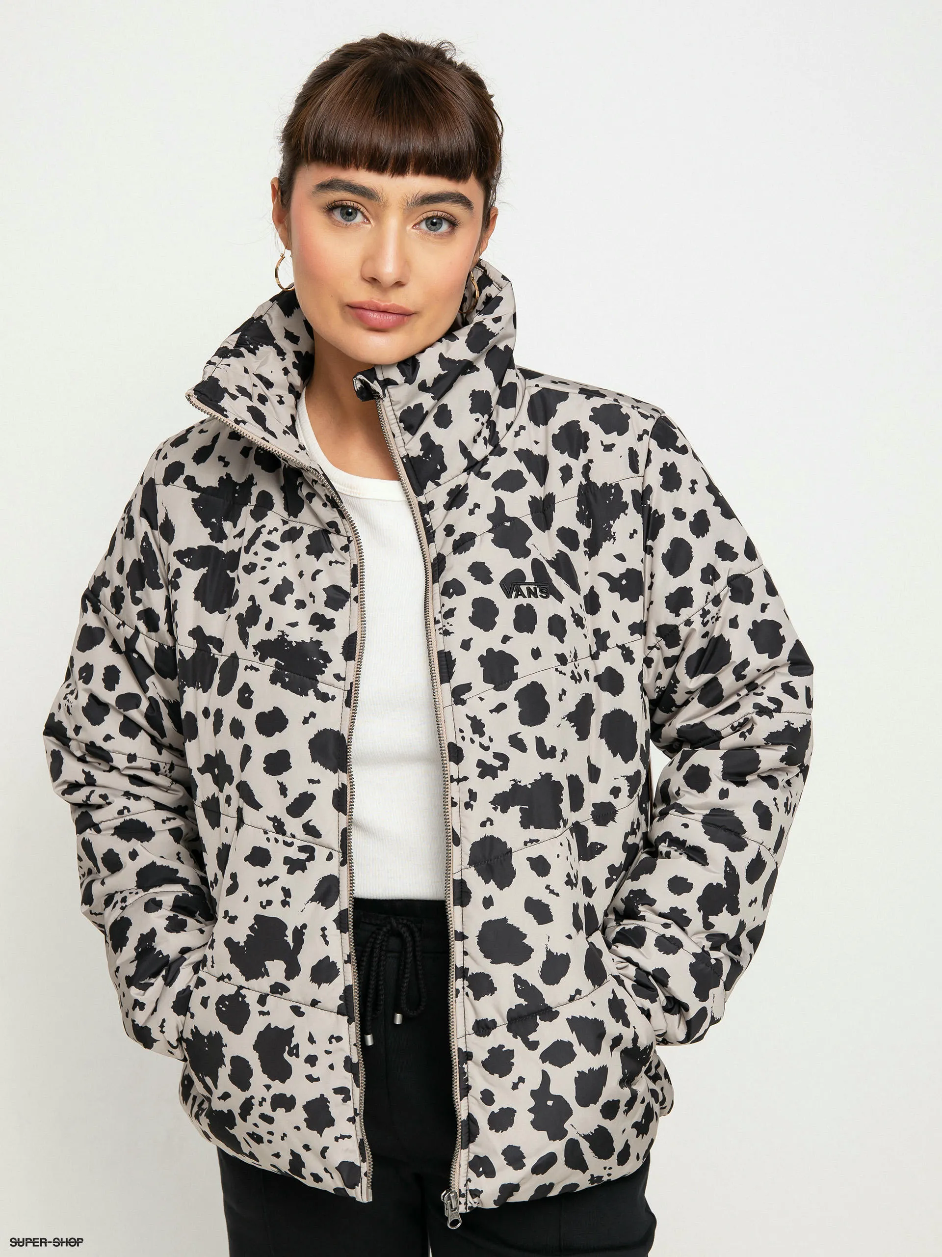 Vans Foundry Print Puff MTE Jacket Wmn (dotty animal black)