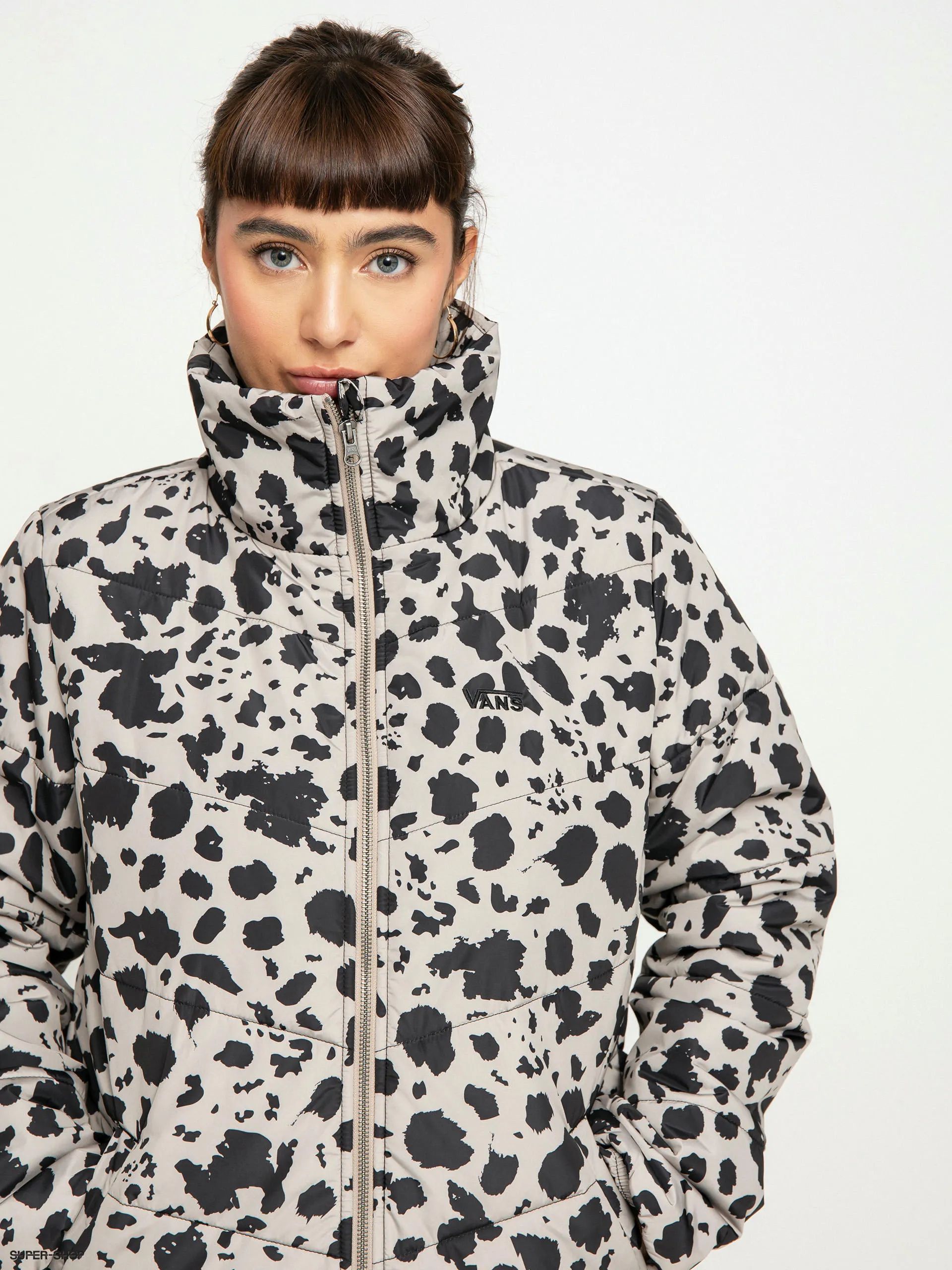 Vans Foundry Print Puff MTE Jacket Wmn (dotty animal black)