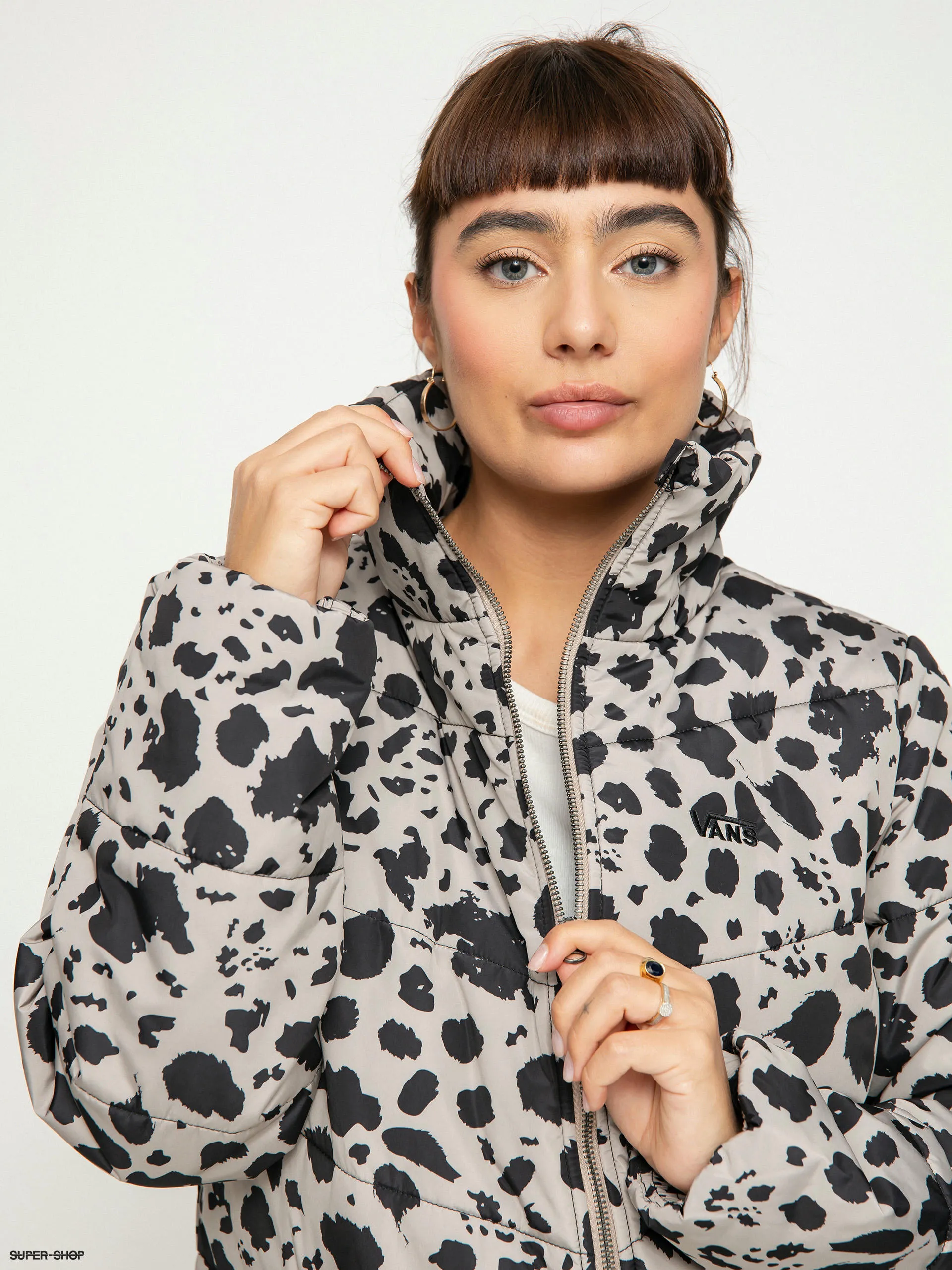 Vans Foundry Print Puff MTE Jacket Wmn (dotty animal black)