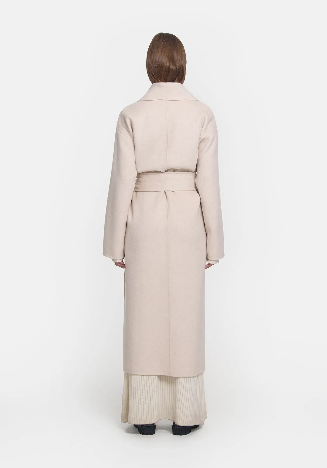  Viktoria & Woods      Ascension Coat - Ivory Marl 