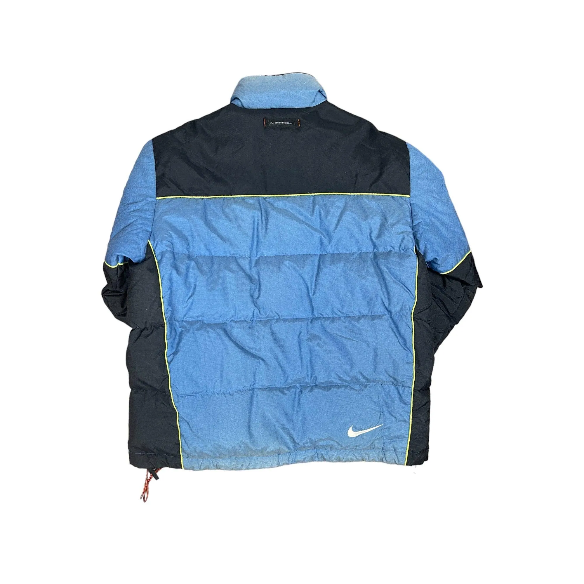 Vintages 90s Blue + Black Nike ACG Puffer Coat - Large