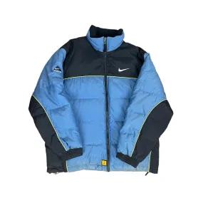 Vintages 90s Blue + Black Nike ACG Puffer Coat - Large