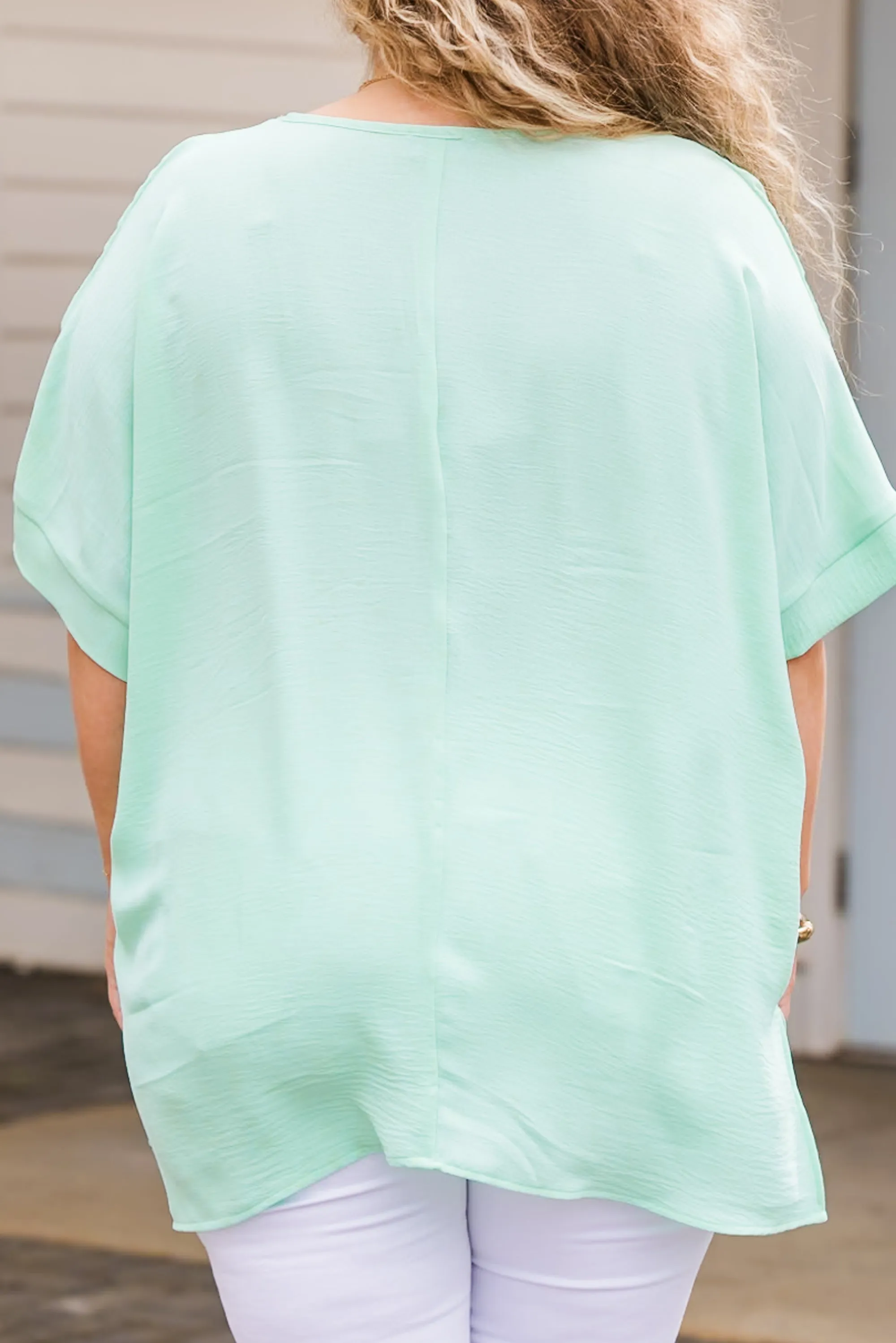 Weekend Wardrobe Top, Mint