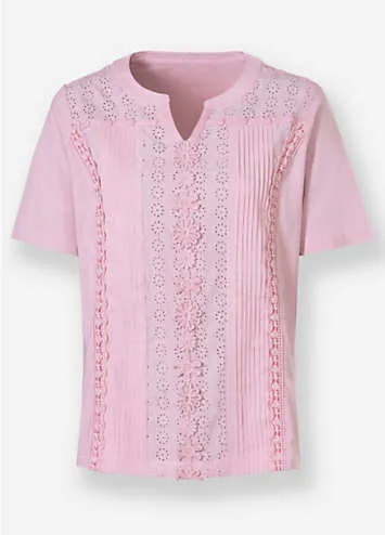 Witt Embroidered Lace Top | Grattan