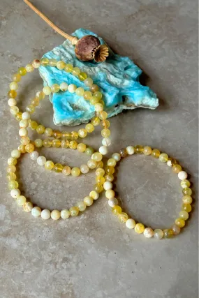 Yellow Opal Bracelet